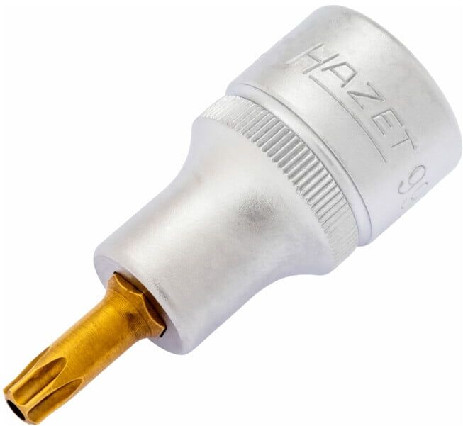 Douille mâle TX 992-T30H ∙ Carré creux 12,5 mm (1/2 pouce) ∙ Profil TX « tamper résistant » ∙ 55 mm HAZET (992-T30H)