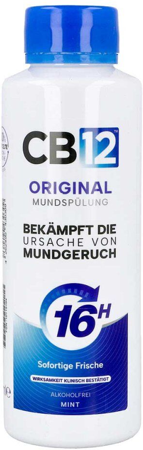CB12 Mundspülung mit Chlorhexidin, gegen Mundgeruch für 12 Std.