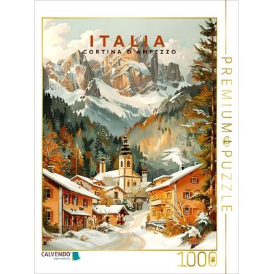 CALVENDO Puzzle Cortina d'Ampezzo | 1000 Teile Lege-Größe 64x48cm Foto-Puzzle für glückliche Stunden