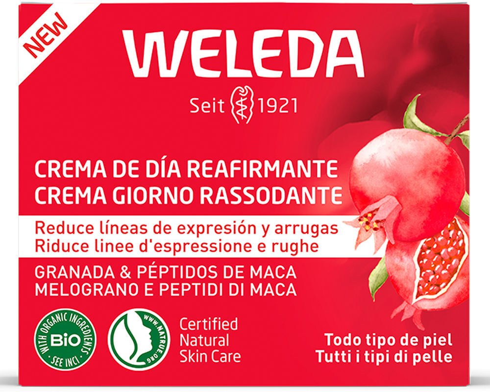 Weleda Pomegranate & Maca Peptides crème de jour raffermissante 40 ml