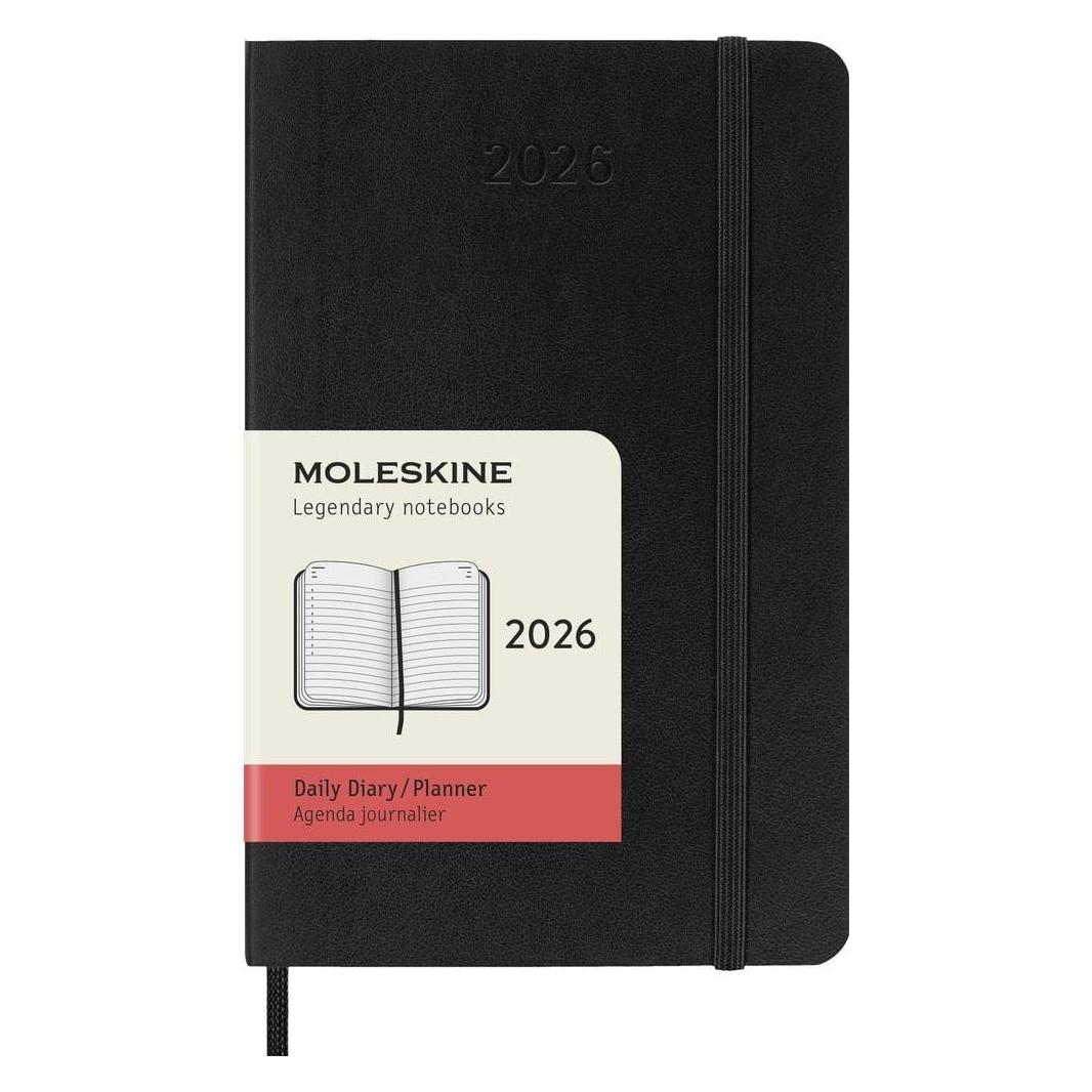 Moleskine Taschenagenda Daily (A6, 1 Tag / 1 Seite) (8056999274634)