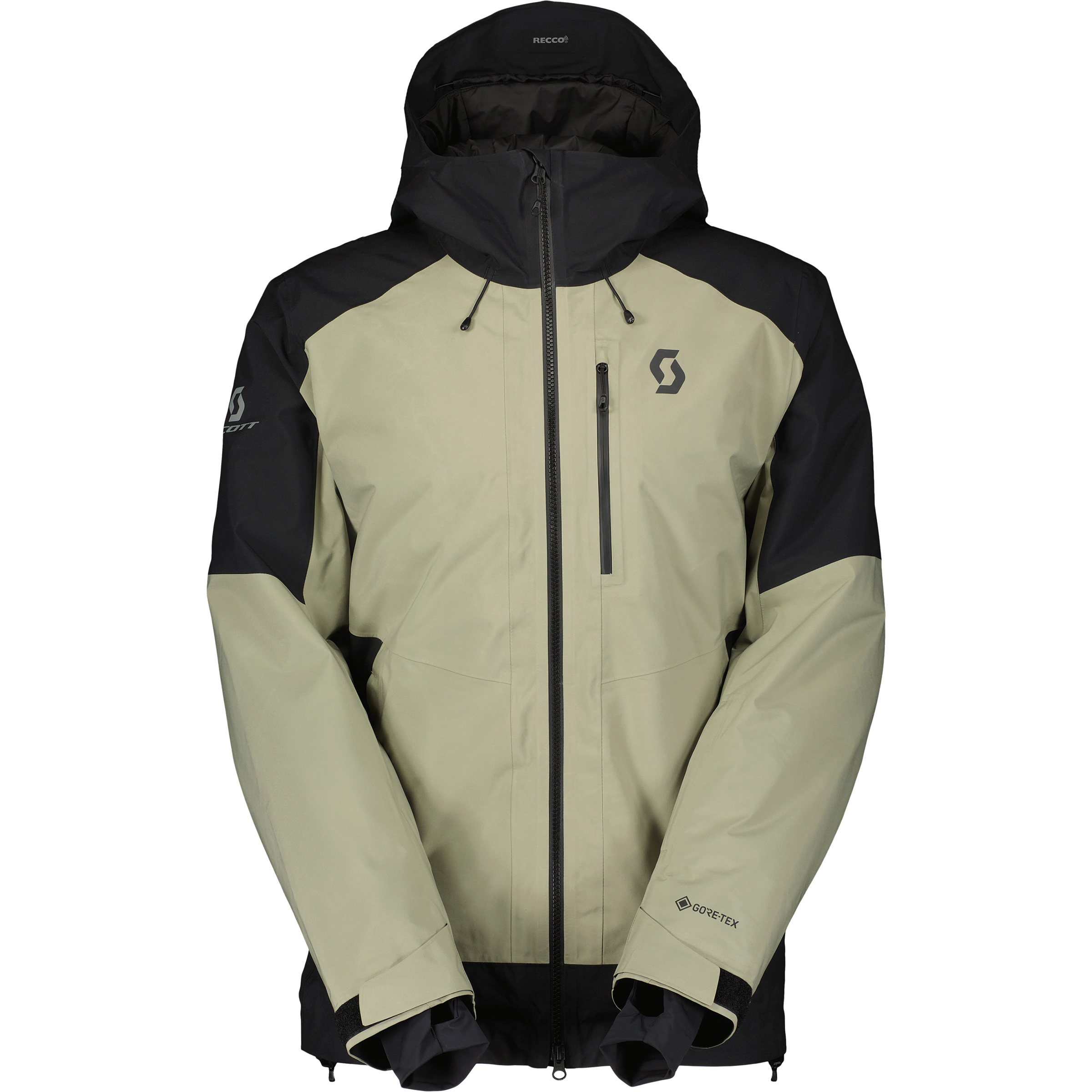 Scott Ultimate GTX Herren Kunstfaserjacke grau Größe XL Skifahren | Freeride Winddicht Wasserabweisend