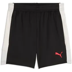 PUMA IndividualLIGA Trainingsshorts Kinder 04 - PUMA black/ultra red/sugared almond 128