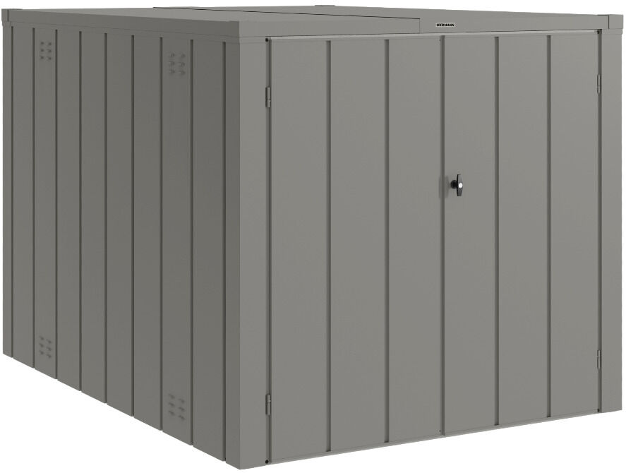 Hörmann Juno Fahrradgarage Modern, Graualuminium