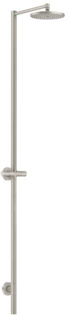 Hansgrohe Axor Starck Duschsäule 12671800 mit Kopfbrause, ohne Handbrause, Edelstahl optic