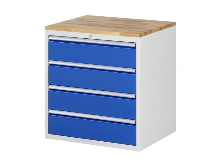 RAU Hängeregisterschrank Rau Schubladenschrank Buche-Top und 4 x Schubl.-XL 4x180mm