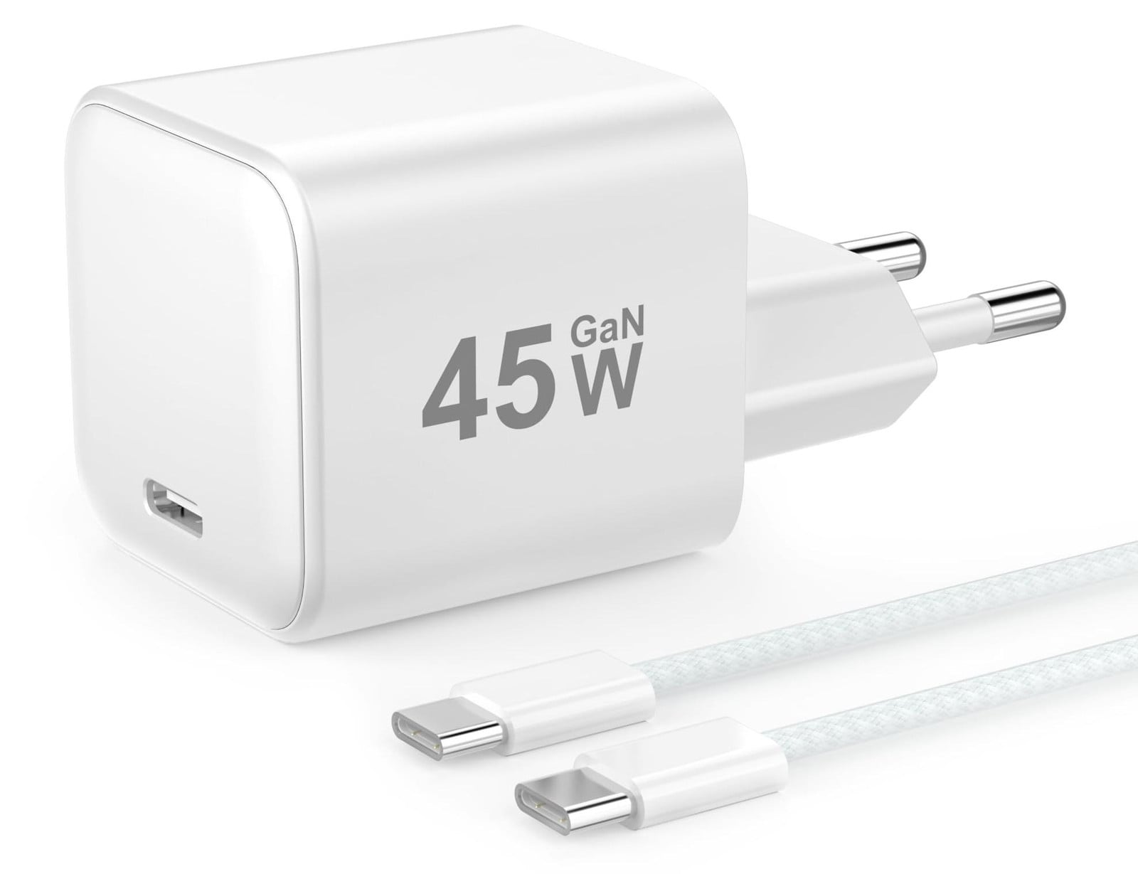 YISH 45W USB-C oplader GaN snellader met PD3.0 compatibiliteit