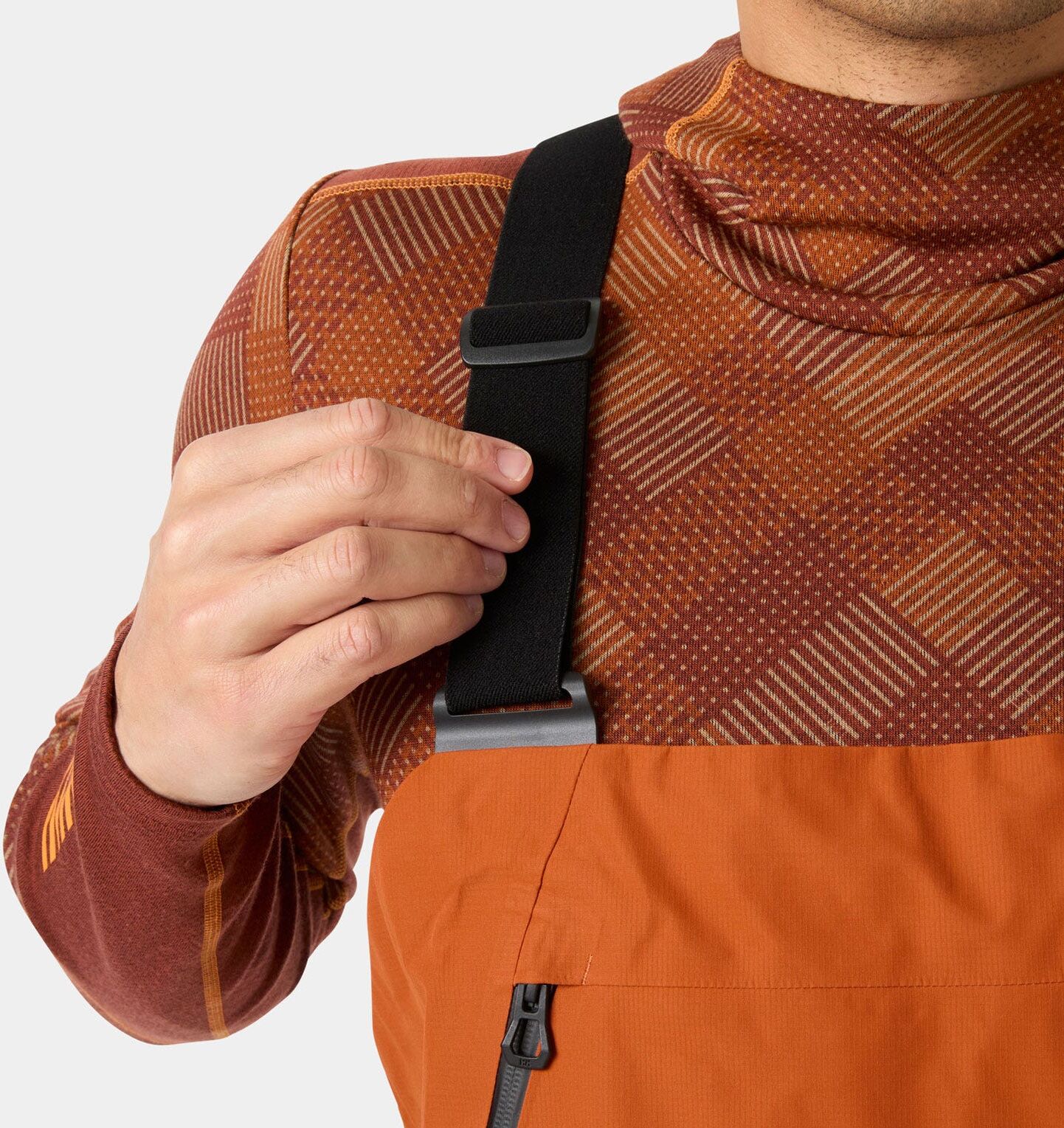 Helly Hansen Men's Ridge Infinity Shell Bib 2.0 - Brown - S