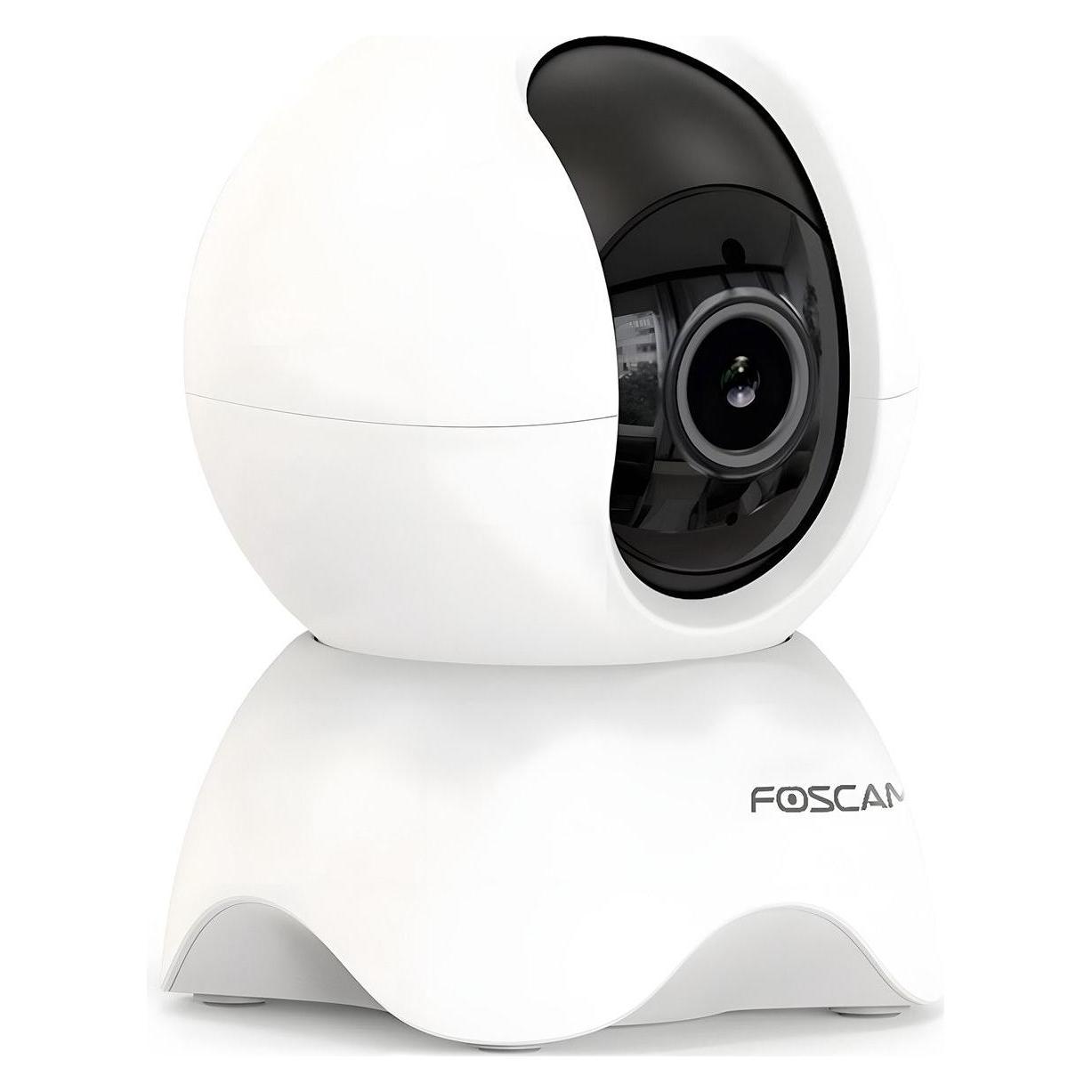 Foscam X5 - Beveiligingscameras - 5 MP - Pan&tilt - Binnencamera - Babyfoon - Persoonsdetectie - Wit (2560 x 1920 Pixels) (36966620)