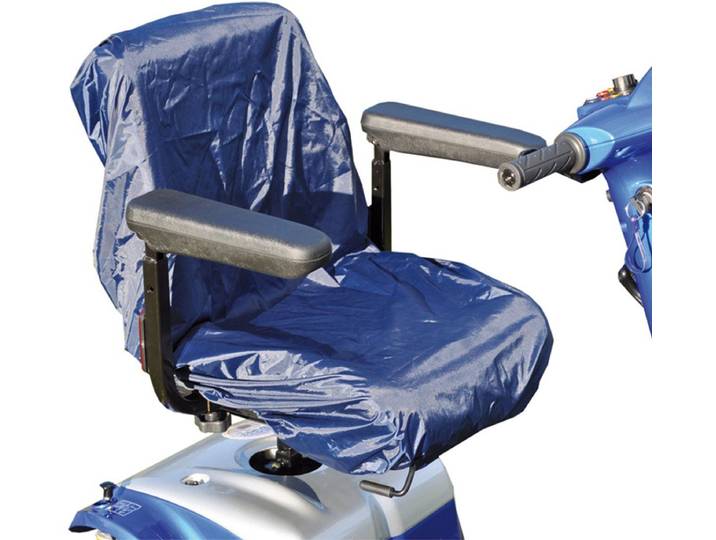Splash Scootmobiel zittingbeschermer - Waterdicht - Blauw