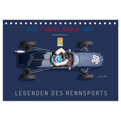 Legenden des Rennsports - Formel Junior 1955-1965 (Tischkalender 2026 DIN A5 quer), CALVENDO Monatskalender