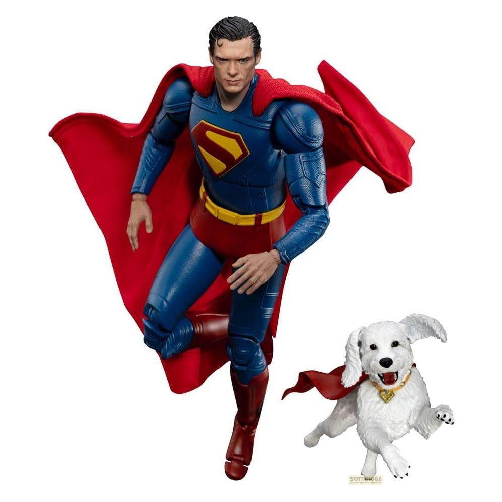 Beast Kingdom Superman (2025) Actionfigur Superman & Krypto 21 cm (BKDDAH-149)