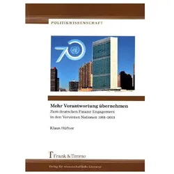 Mehr Verantwortung übernehmen, Fachbücher von Klaus Hüfner