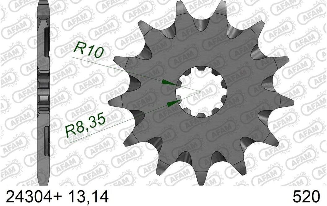 AFAM 24304+13 Chain Pinion