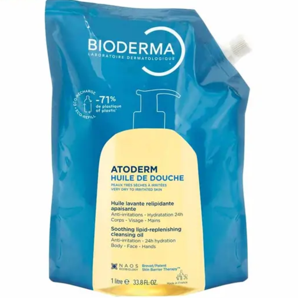 Bioderma Aceite de ducha Atoderm 1000mL Recarga