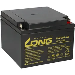 Kung Long WP24-12 12V 24Ah AGM Akku – passend für Panasonic LC-P1224APG