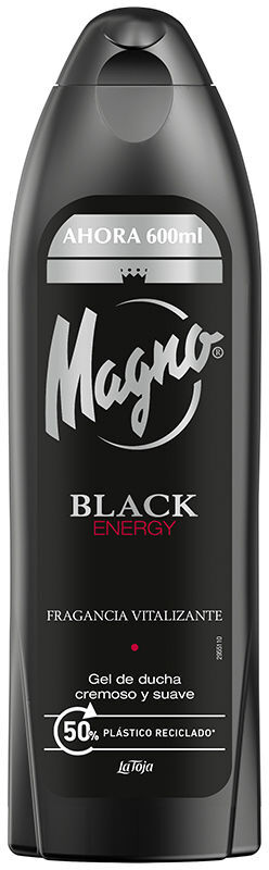 Magno Gel douche Énergie Noire 600 ml