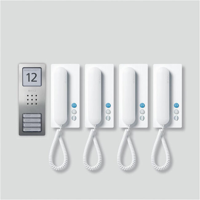Siedle Set audio Compact CA 812-4 E/W (210008741-00)