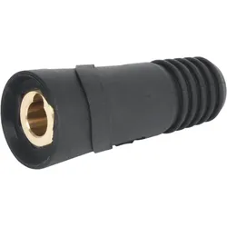 ELMAG SK-Buchsen/Kupplungen, 2 Stk. Pkg - SB, schwarz schwarz - 54618 - schwarz