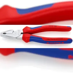 KNIPEX Kraft-Kombizange, verchromt, 180 mm