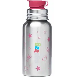 ergobag Edelstahl Trinkflasche Prinzessin