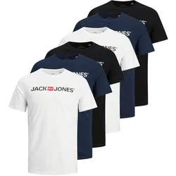 JJECORP LOGO TEE CREW NECK 6PK Herren T-Shirt