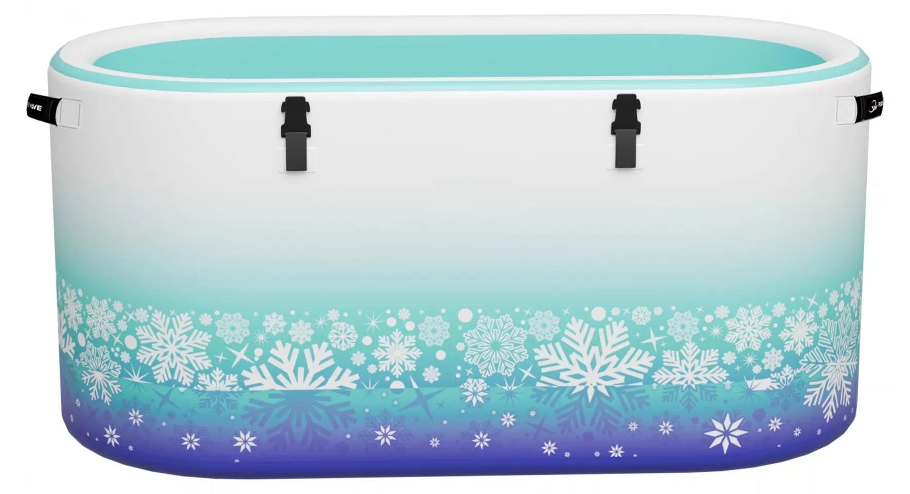 Eisröhre RIDEWAVE OVAL XL BLAU-TÜRKIS Größe: Einheitsgröße