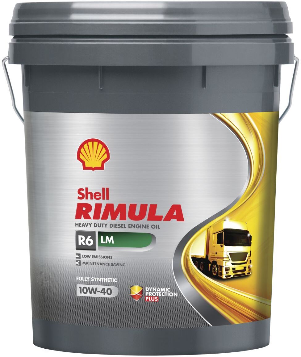 Motoröl SHELL 550070643 Rimula R6 LM 10W40 20L