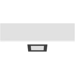 RZB, Einbauleuchte, LED-Deckeneinbaustrahler (Aluminium, PMMA, Stahlblech)