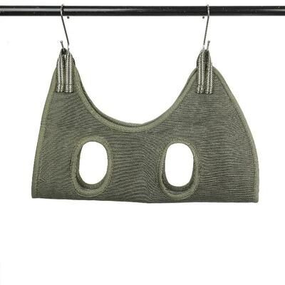 Uplift Essentials Pet Grooming Restraint Hammock green m