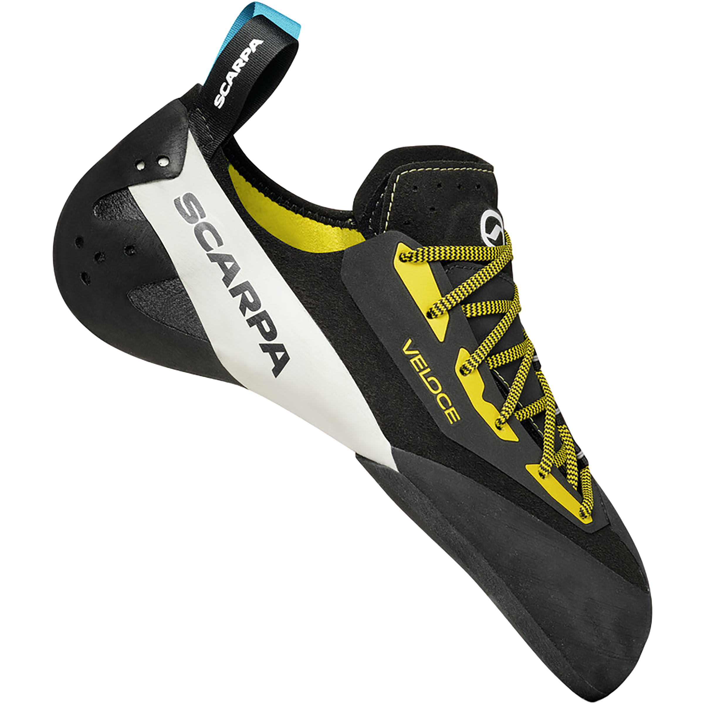 Scarpa Veloce Lace Kletterschuhe Herren Kletterschuhe schwarz Größe 42 Bouldern | Sportklettern