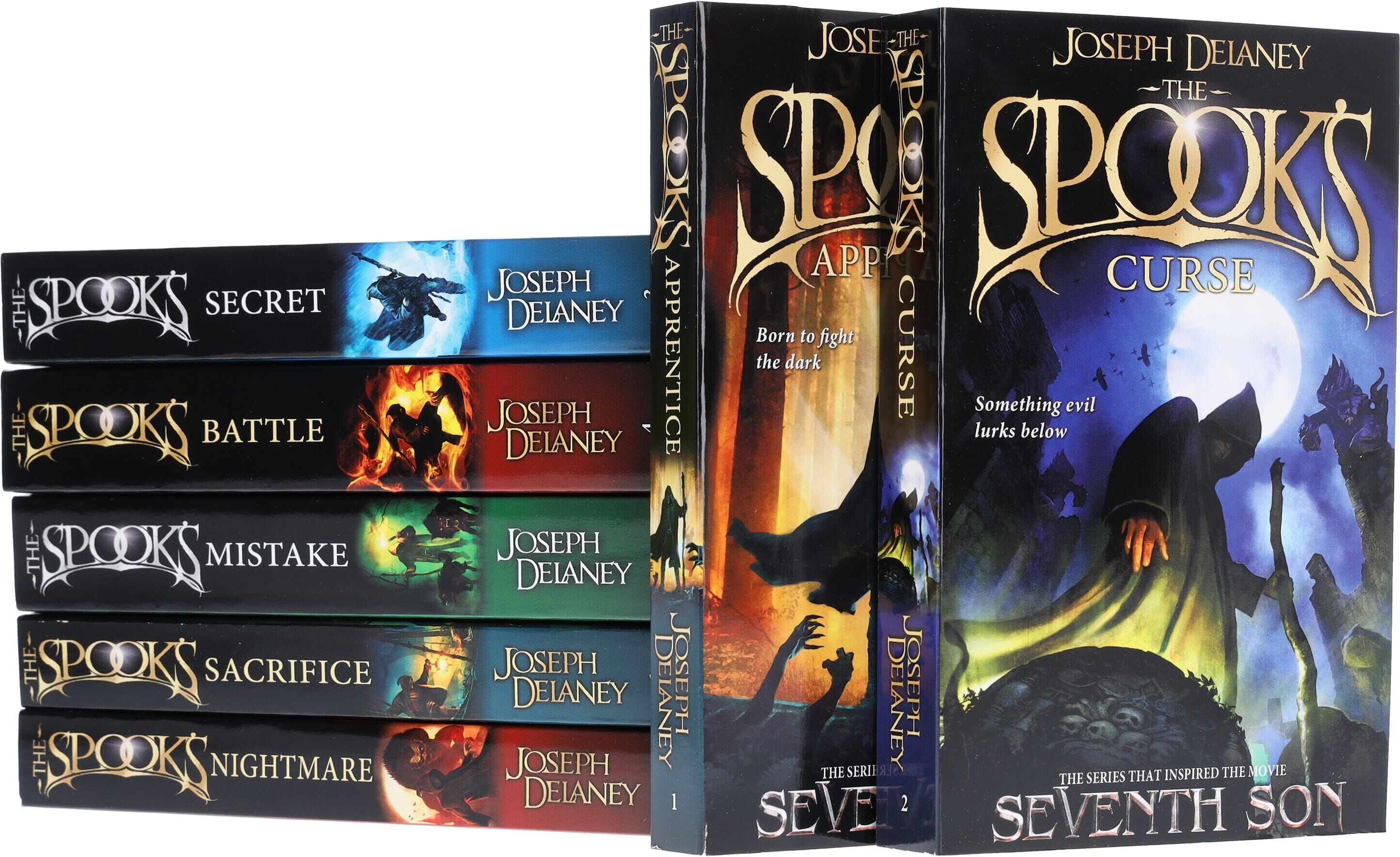 Spooks Wardstone Chronicles By Joseph Delaney 1-7 Books - Age 9+ - Paperback Penguin Random House