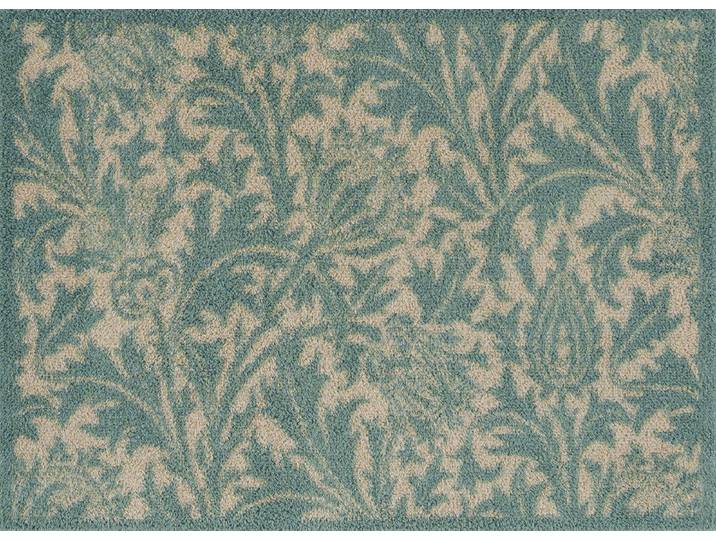 Fussmatte TURTLE MAT Thistle Green , grün, B:60cm H:9mm L:85cm, Baumwolle, Teppiche, Fussmatte