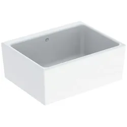 Geberit Publica Mehrzweckbecken mit Überlauf 50x20x39cm, weiß