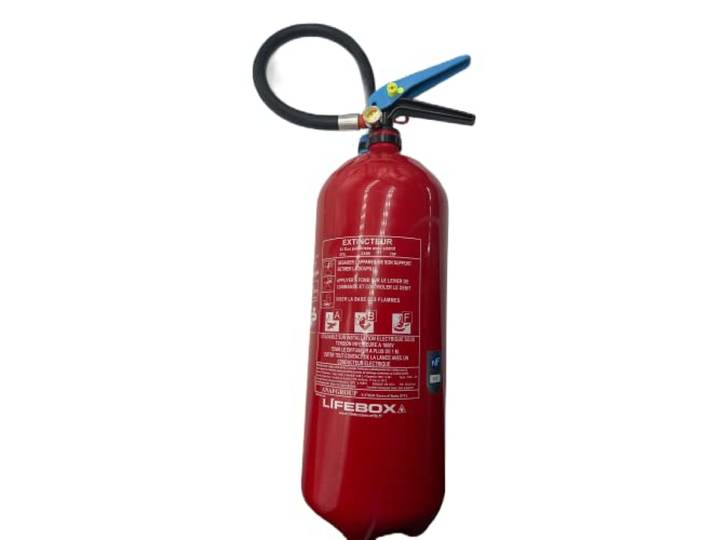 Extincteur à Eau 6L Lifebox pour Feux de Classe ABF