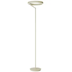 Gea Luce CRISEIDE PT LED-Stehleuchte 40W 2000lm 3000K Dimmbar, Fußpedalbedienung, Salbeigrünes Aluminium - Gealuce