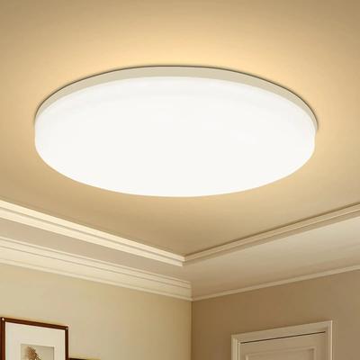 Uplift Picks Modern Round LED Ceiling Light Energy Efficient Flush Mount Fixture warm White 15 Cm 18 W