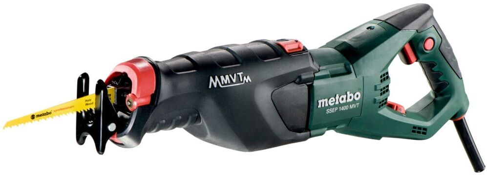Metabo SSEP 1400 MVT Säbelsäge im Koffer, 606178500)