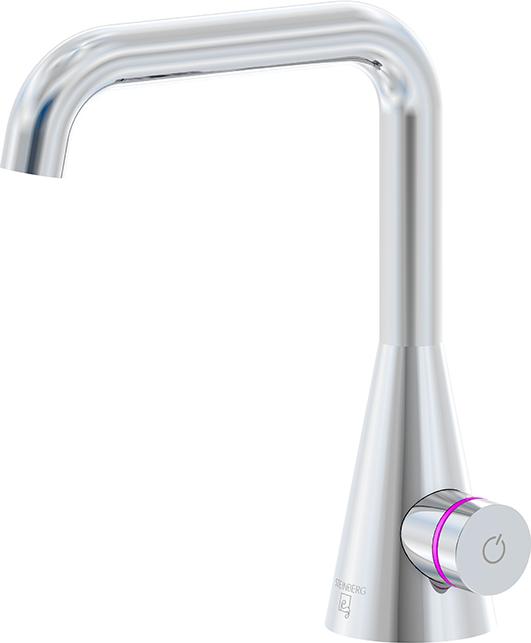 Steinberg Serie 310 Iconic Waschtischarmatur elektronisch, ohne Ablaufgarnitur, Ausladung 152mm, Höhe 221mm, 3101010