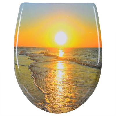 Helloshop26 - WC-Sitz Deckel mit Absenkautomatik Duroplast Sunrise 19_0000729