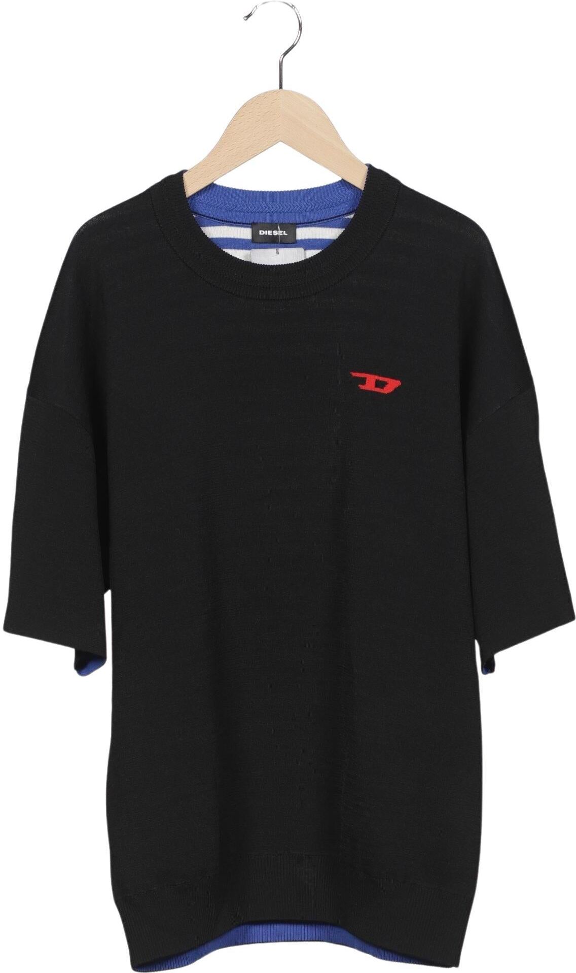 Diesel Herren Pullover, Neon, Gr. L, Viskose / Baumwolle / Synthetik / Elasthan - Second Hand