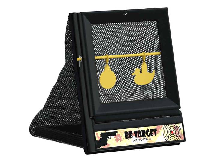 vidaXL Airsoft Ziel Schwarz 19 x 26 x 25 cm Kunststoff