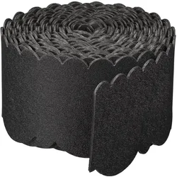 Nature, Rasenkante, Dekorative Rasenkante 0,13x12 m 3 mm Schwarz (1200 cm)