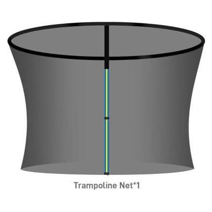 SkyFlyer TRAMPOLINE PROTECTION NET B7123-14FT (68756045)