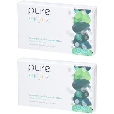 Pure Zinc Junior x2 2x60 St Kautabletten