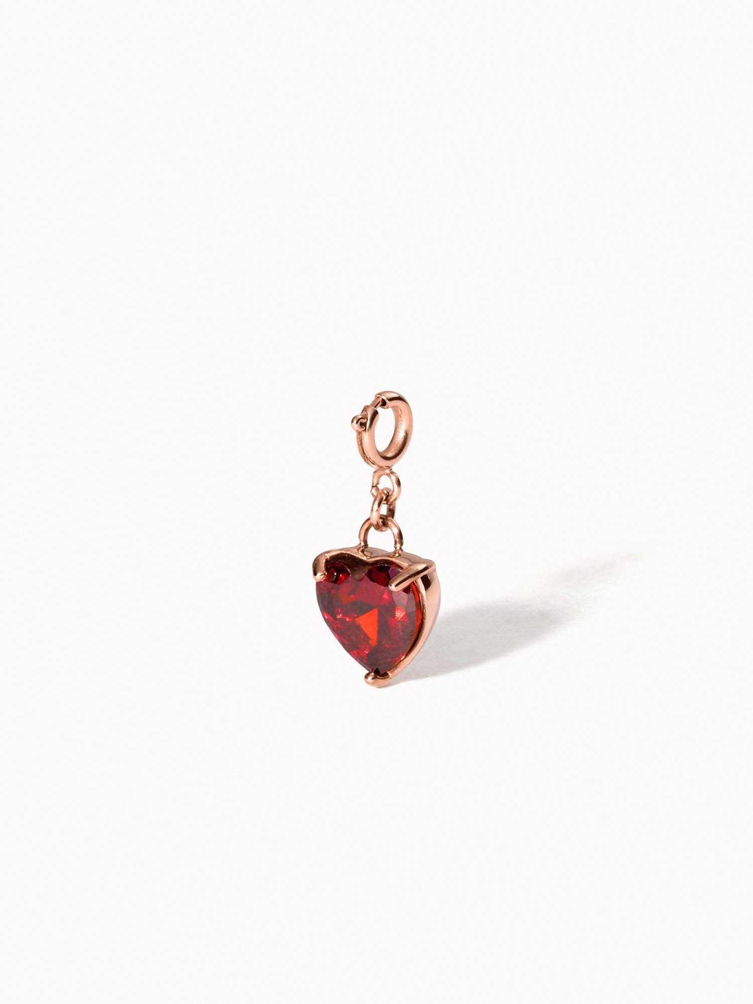 PURELEI Flex Rotes Herz Charm