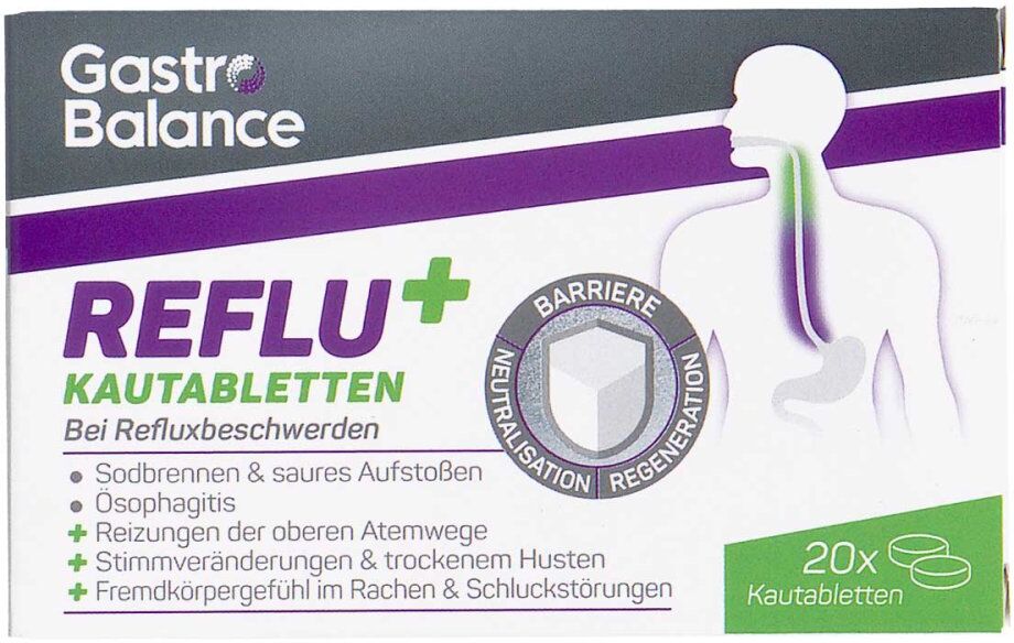 GastroBalance Reflu Kautabletten 20stk