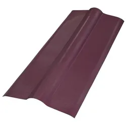 Recyclingplatte Firsthaube rotbraun (ca. 1050 mm x ca 450 mm x ca. 80 mm)