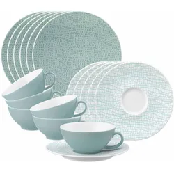 Seltmann, Geschirrset, Life Fashion Teeservice (18 Stk.)