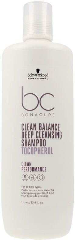 Schwarzkopf Bc Clean Balance deep cleansing shampoo 1000 ml